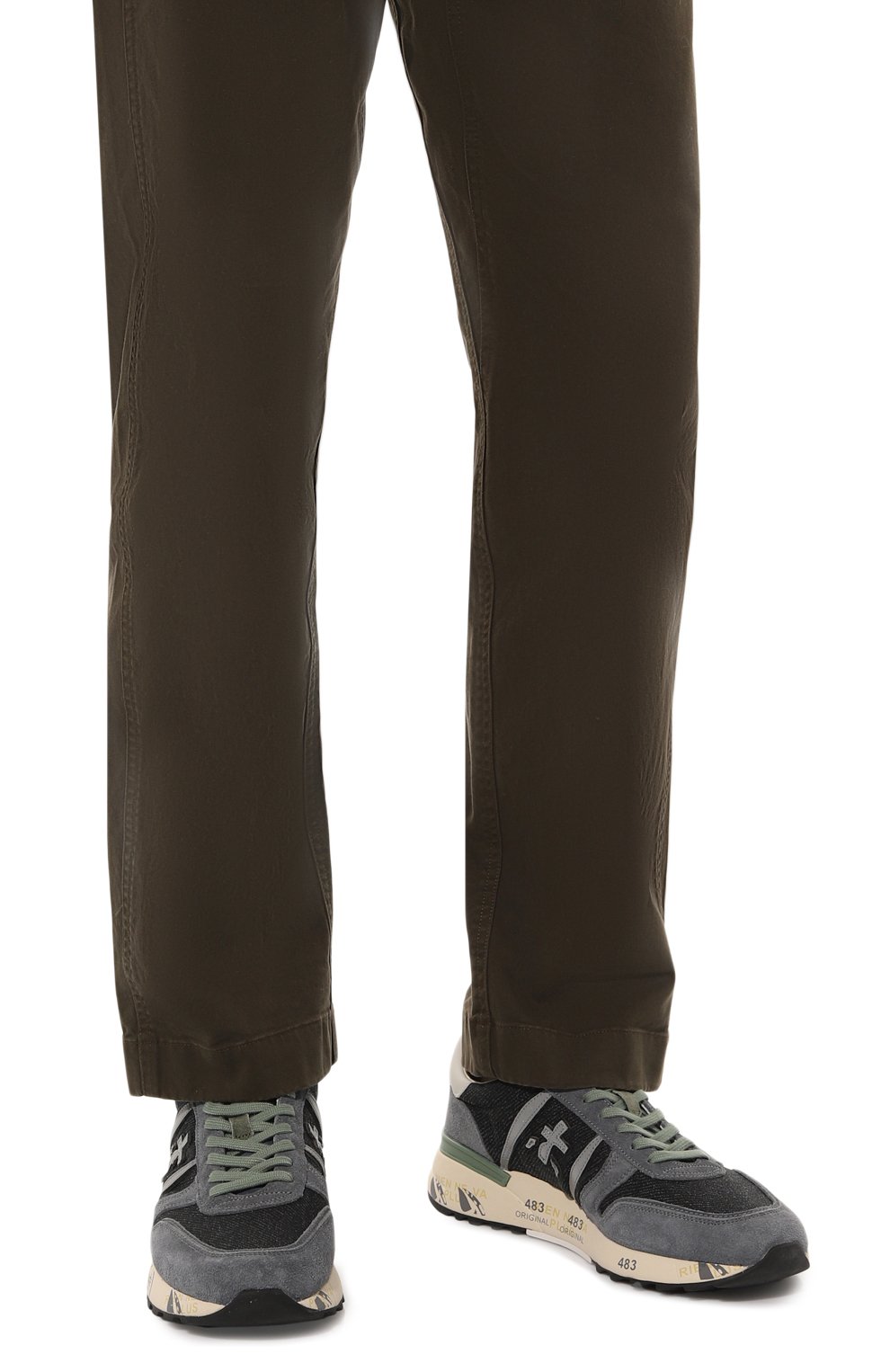 Комбинированные кроссовки lander PREMIATA, арт. LANDER/VAR 6985, фото 3