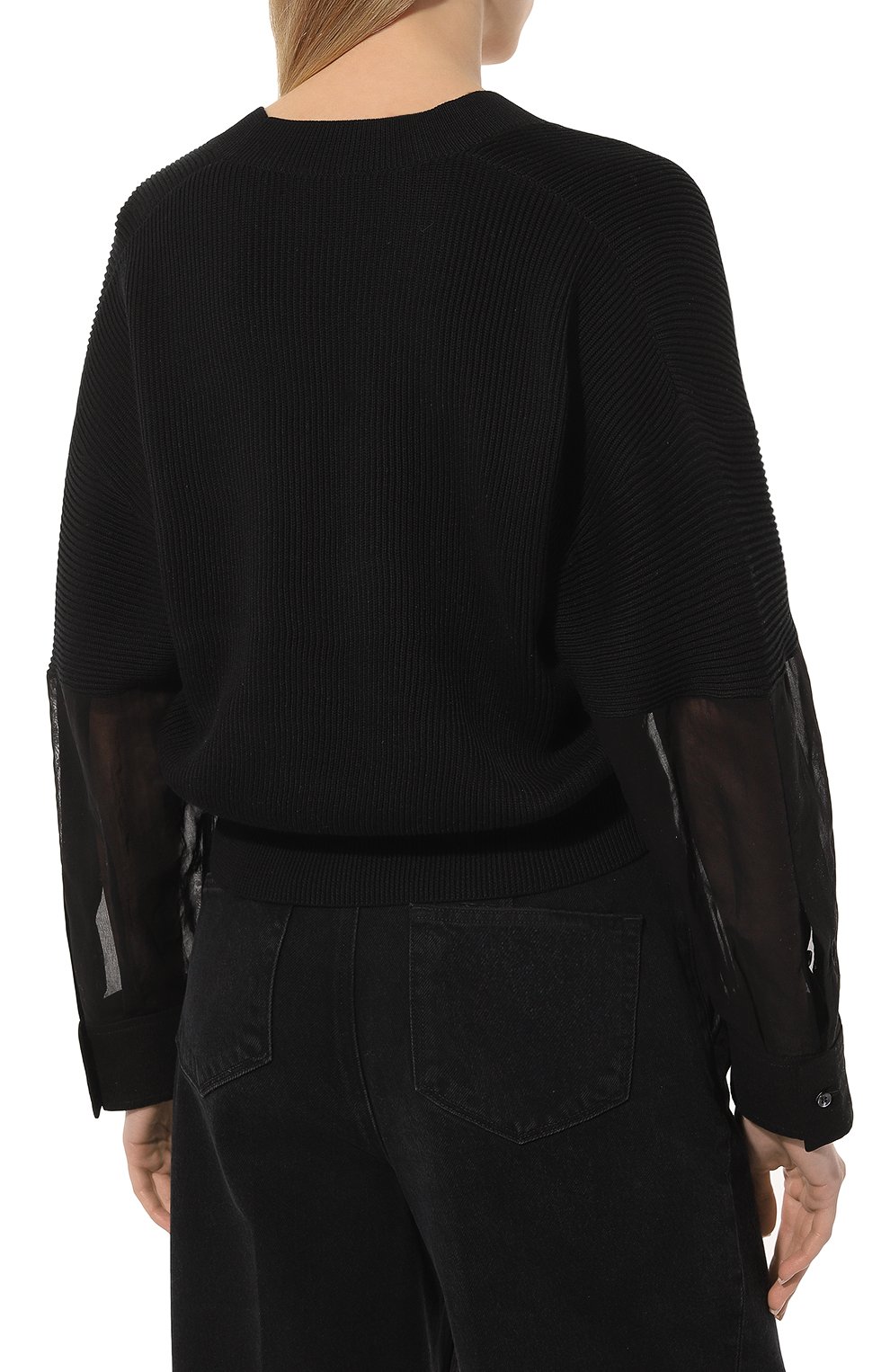 Хлопковый пуловер BRUNELLO CUCINELLI, арт. M1919B1338, фото 4