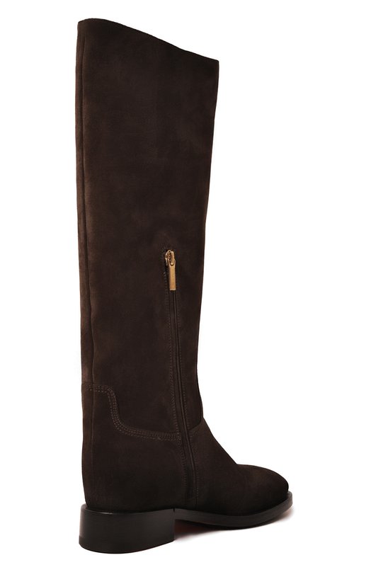 Замшевые сапоги Santoni WSHG71084BJ2NHSY Коричневый  WSHG71084BJ2NHSY Фото 5