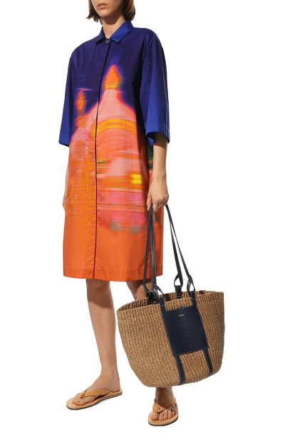 Хлопковое платье DRIES VAN NOTEN, арт. 221-011070-4160, фото 2