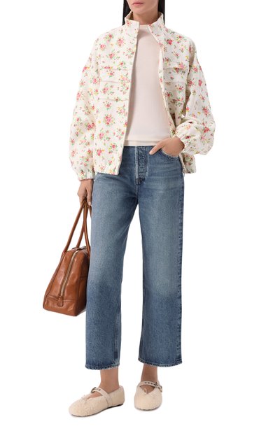 Балетки из овчины MIU MIU, арт. 5F272E/173, фото 3