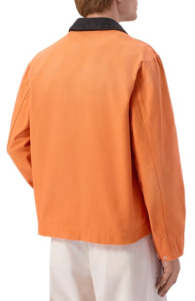 Хлопковая куртка-рубашка MSGM, арт. 4040MH231T/267089, фото 4