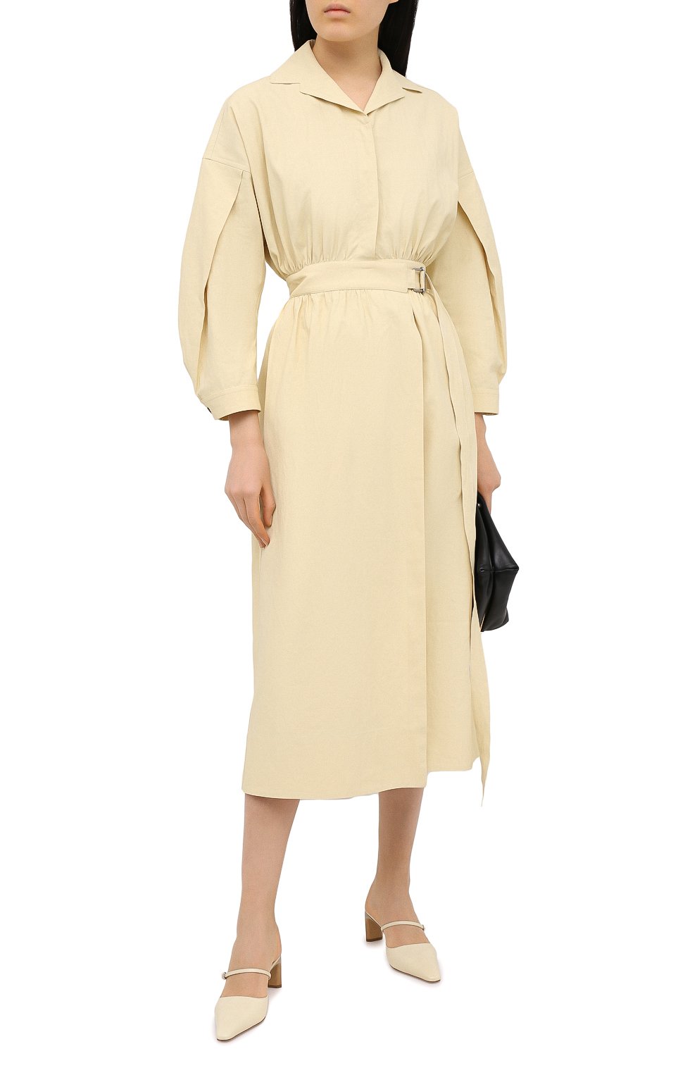 Льняное платье JIL SANDER, арт. JSPS501105-WS320700, фото 2