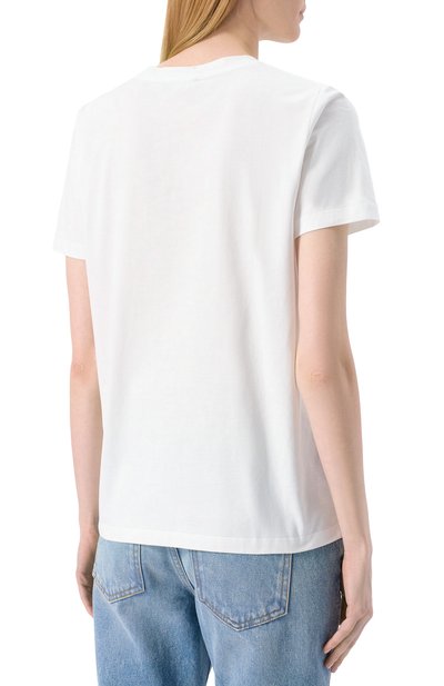 Хлопковая футболка BALMAIN, арт. BF1EF005/BB02, фото 4