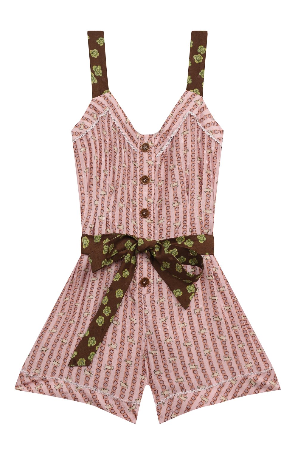 Шелковый комбинезон ULYANA SERGEENKO, арт. JST001KD23P (0154б23), фото 1