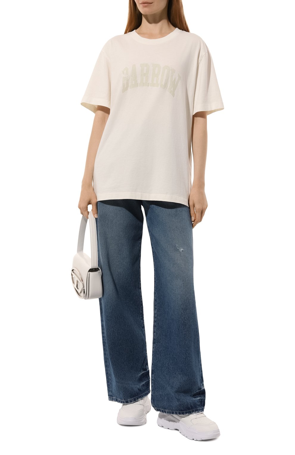 Хлопковая футболка BARROW, арт. F4BWW0TH064, фото 2