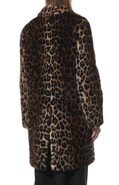 Шуба из норки SAINT LAURENT, арт. 692384/Y7ZK2, фото 4