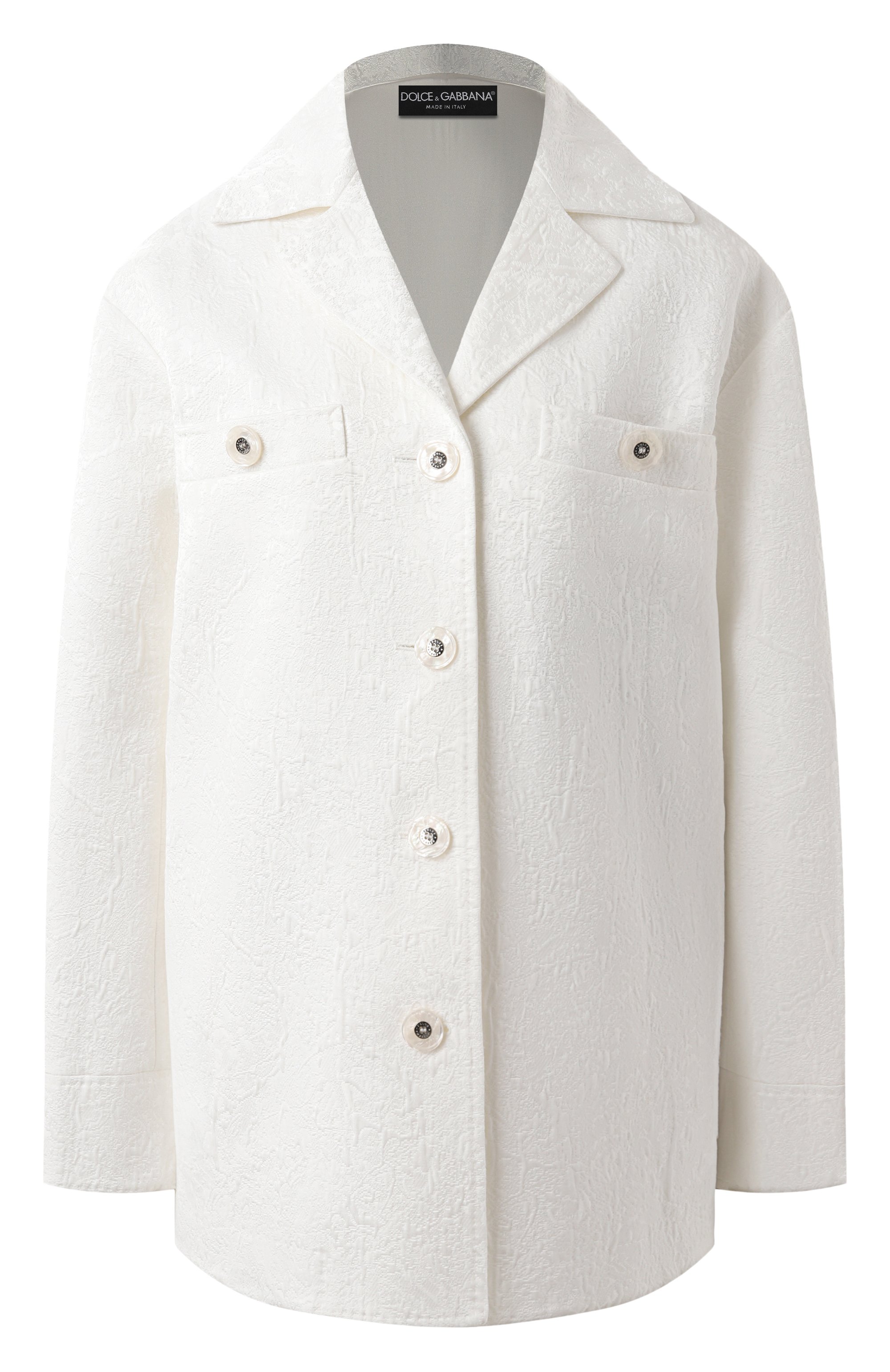 Жакет из хлопка и вискоз�ы DOLCE & GABBANA, арт. F0E1XT/FJTBV, фото 1