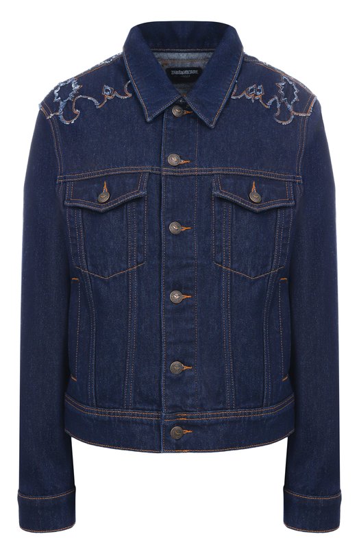 Джинсовая куртка Zadig and Voltaire WW0W01701 Синий WW0W01701