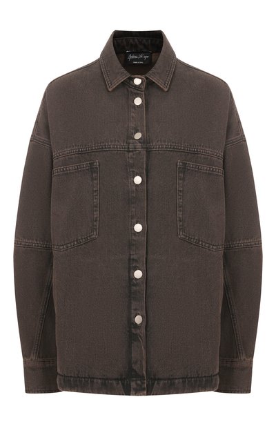 Женская джинсовая рубашка ANDREA YA'AQOV, арт. 25WDEN64/C0TT0N