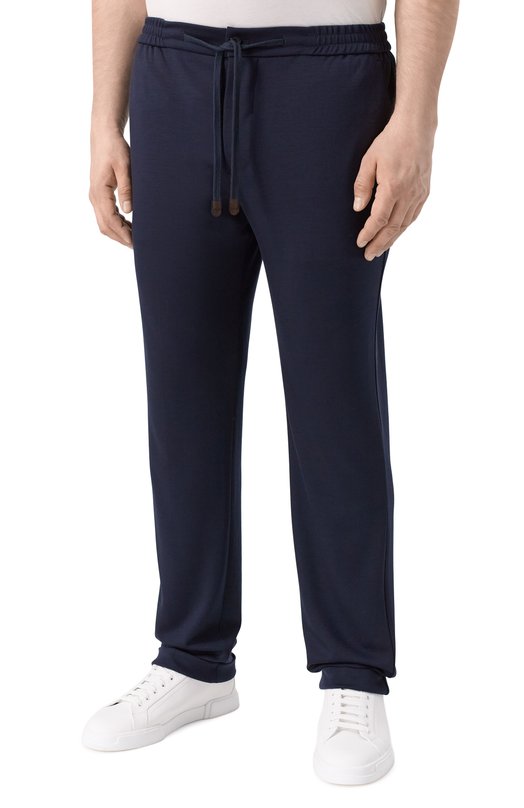 Шерстяные брюки Marco Pescarolo CARACCI0L0/53Y19 Синий  CARACCI0L0/53Y19 Фото 3