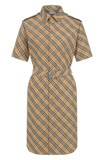 Женское хлопковое платье BURBERRY, арт. 8103705