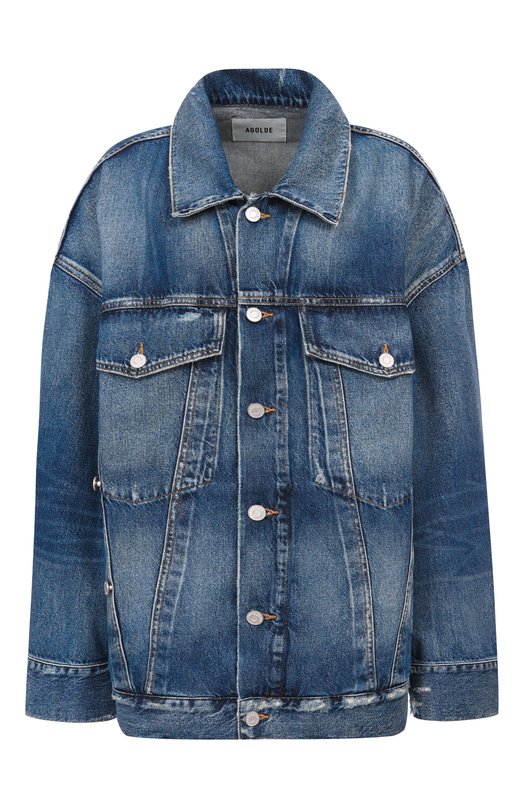 Джинсовая куртка Reworked Wayne Agolde A50451652 Синий A50451652