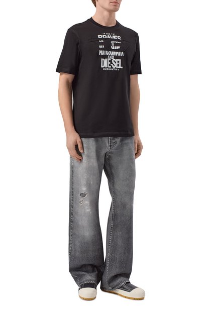 Хлопковая футболка DIESEL, арт. A21037/0QIAM, фото 2