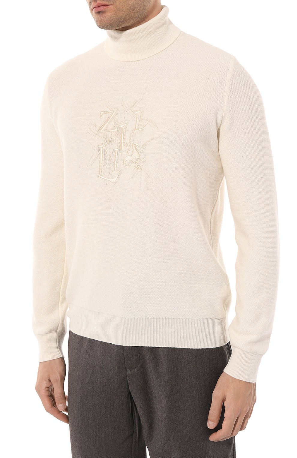 Свитер из шерсти и кашемира ZILLI, арт. KTN001M0220VZF000, фото 3