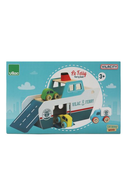 Игровой набор паром с машинками VILAC, арт. 2368