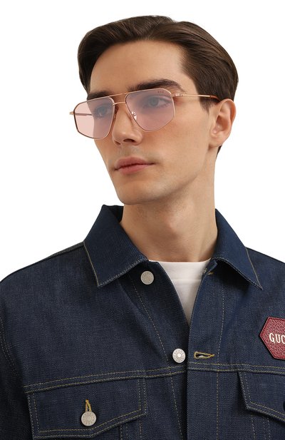 Солнцезащитные очки G.O.D. EYEWEAR, арт. THIRTY SIX II R0SE G0LD/WHITE/PINK, фото 3