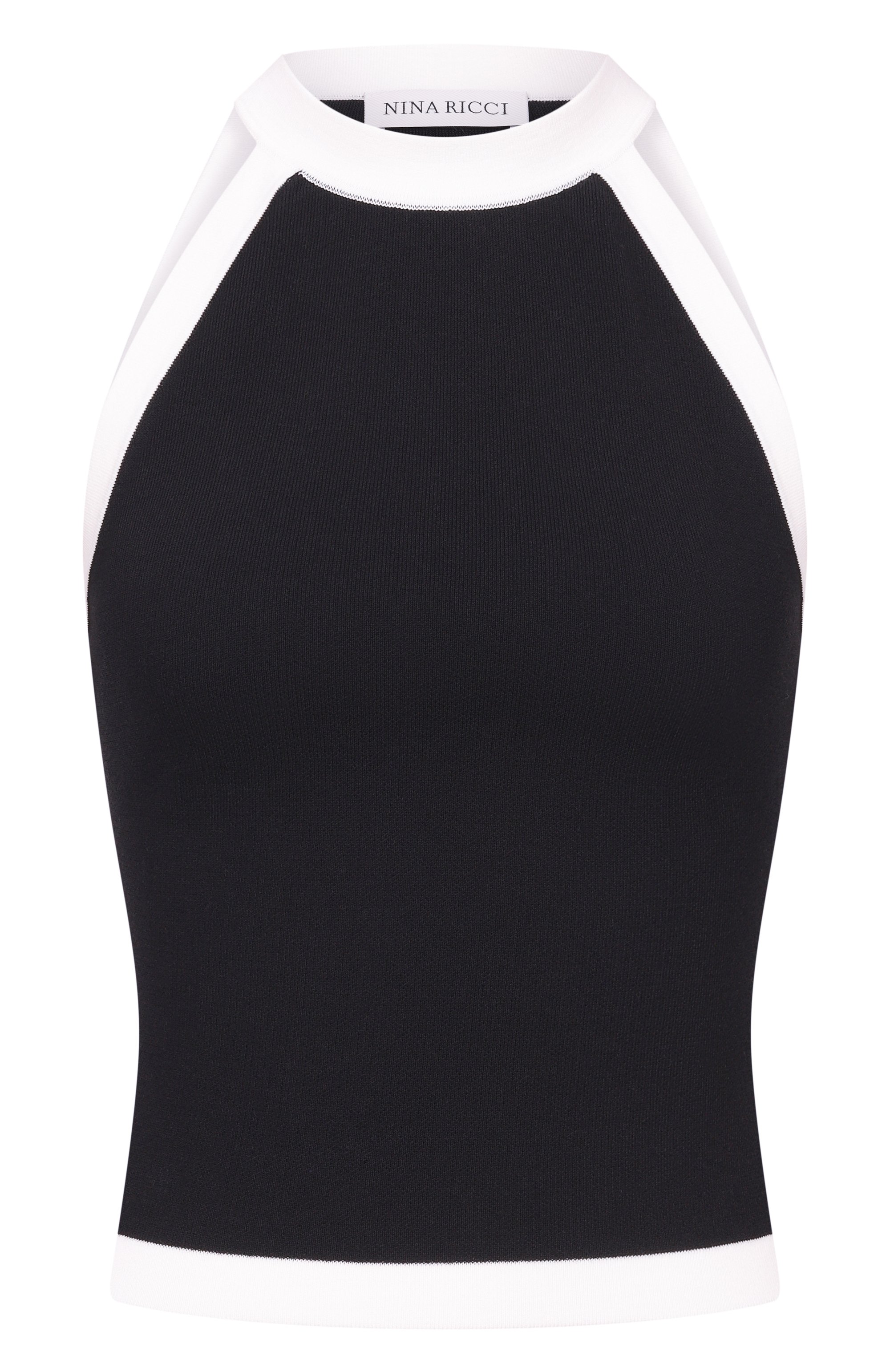 Топ из хлопка и вискозы NINA RICCI, арт. 26PMPU011/ML0596, фото 1