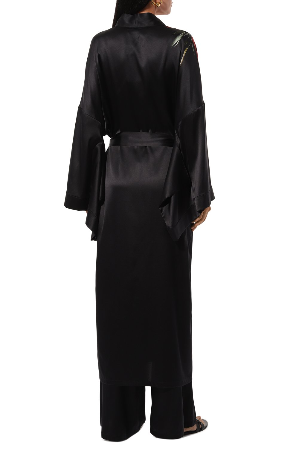 Шелковый халат YANINA, арт. T-2546, фото 4