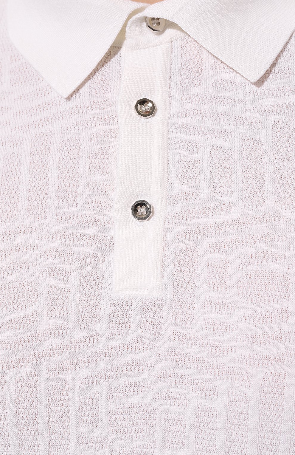 Поло из шелка и хлопка STEFANO RICCI, арт. K818062P13/F23289, фото 5