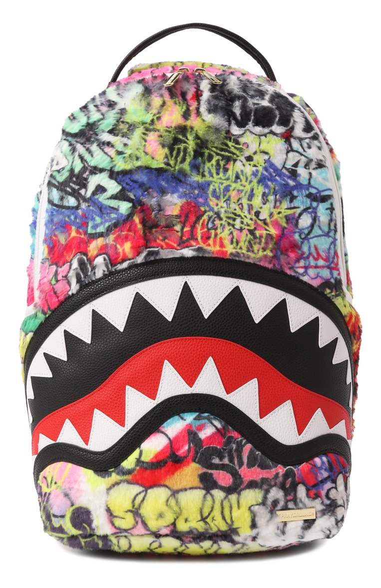 Детская рюкзак SPRAYGROUND разноцветного цвета, арт. 910B6722NSZ | Фото 1 (Материал сплава: Проставлено; Нос: Не проставлено; Материал: Текстиль)