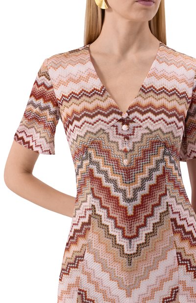 Платье из вискозы MISSONI, арт. DS25SG1J/BR00ZV, фото 5