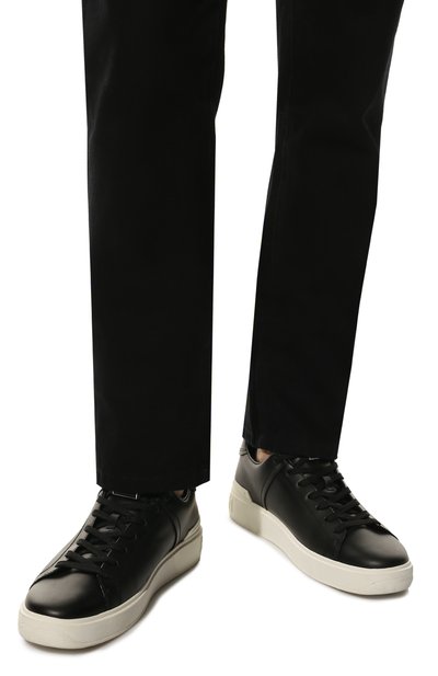 Кожаные кеды b-court BALMAIN, арт. WM1VI244/LSMM, фото 3