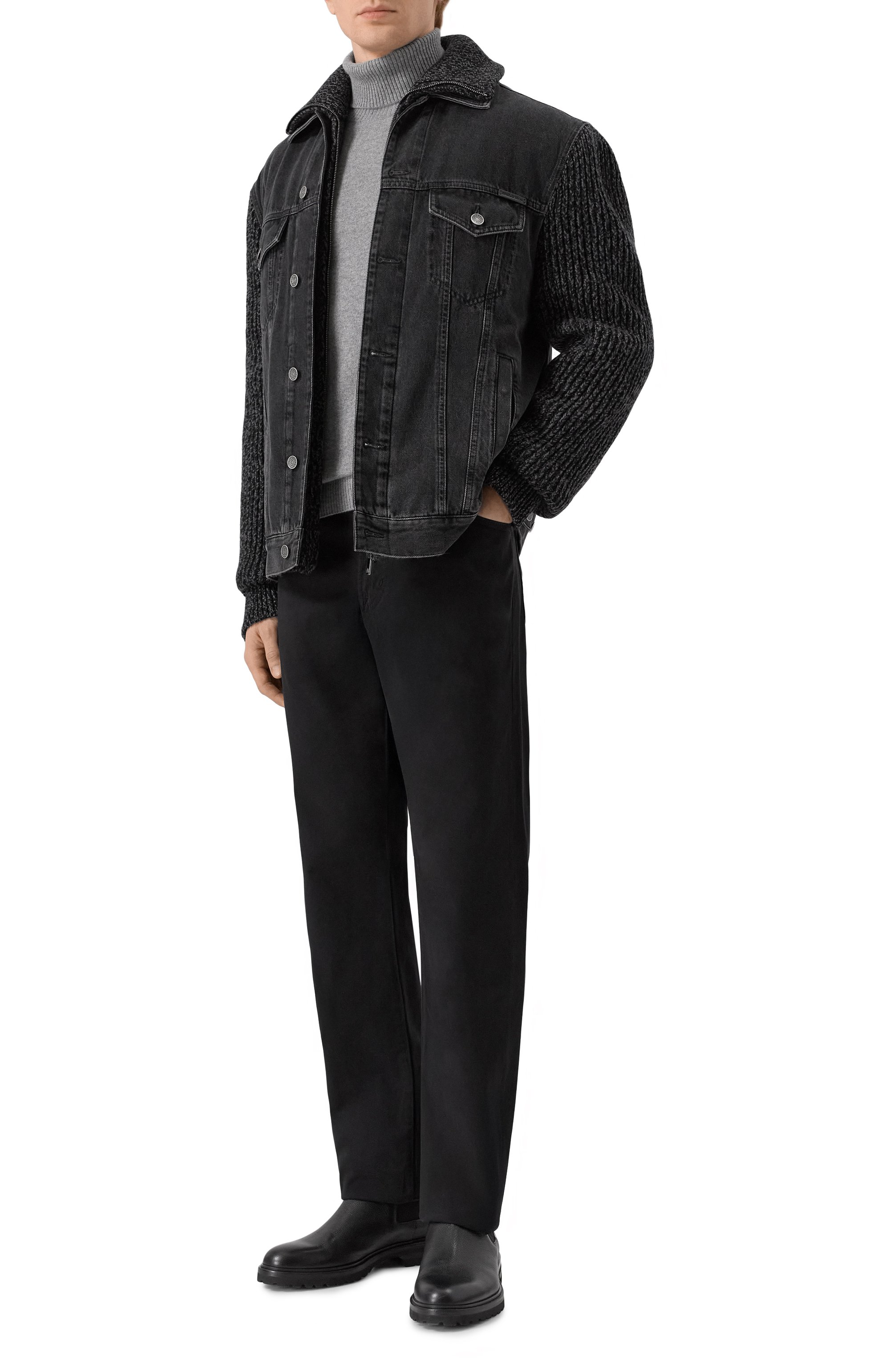 Комбинированная куртка DOLCE & GABBANA, арт. G9BTPD/GJ701, фото 2