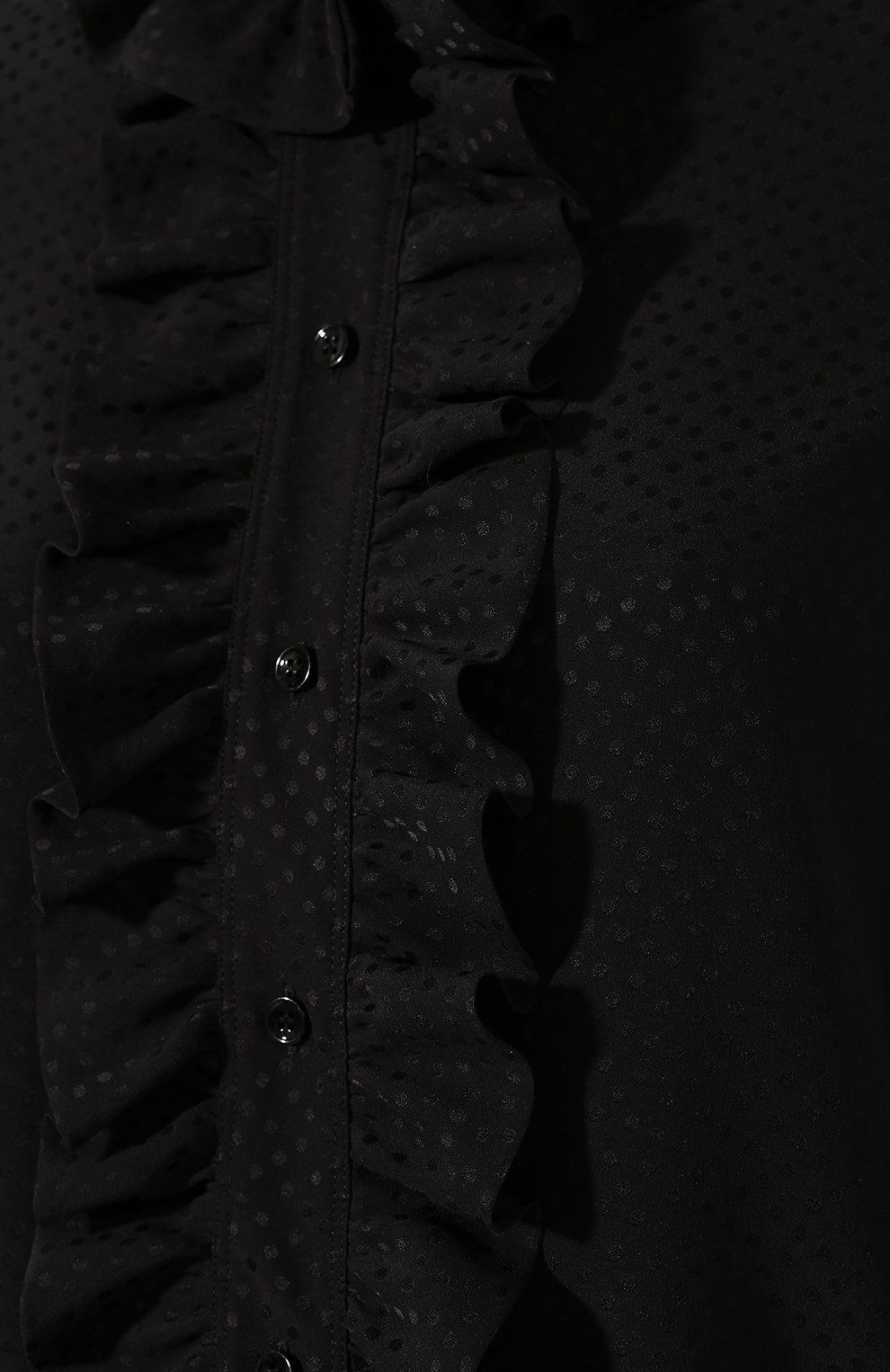 Шелковая блузка SAINT LAURENT, арт. 563085/Y334T, фото 5