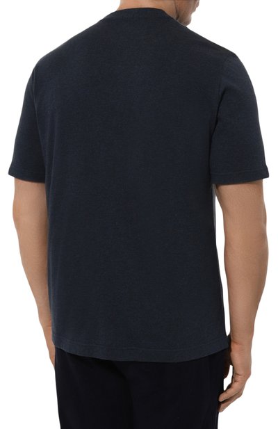 Футболка из хлопка и кашемира CAPOBIANCO, арт. 17M660.WS00./60, фото 4