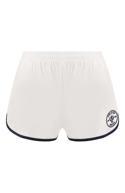 Женские хлопковые шорты sporty &amp; rich x hotel eden roc SPORTY AND RICH, арт. SH05060666WH50