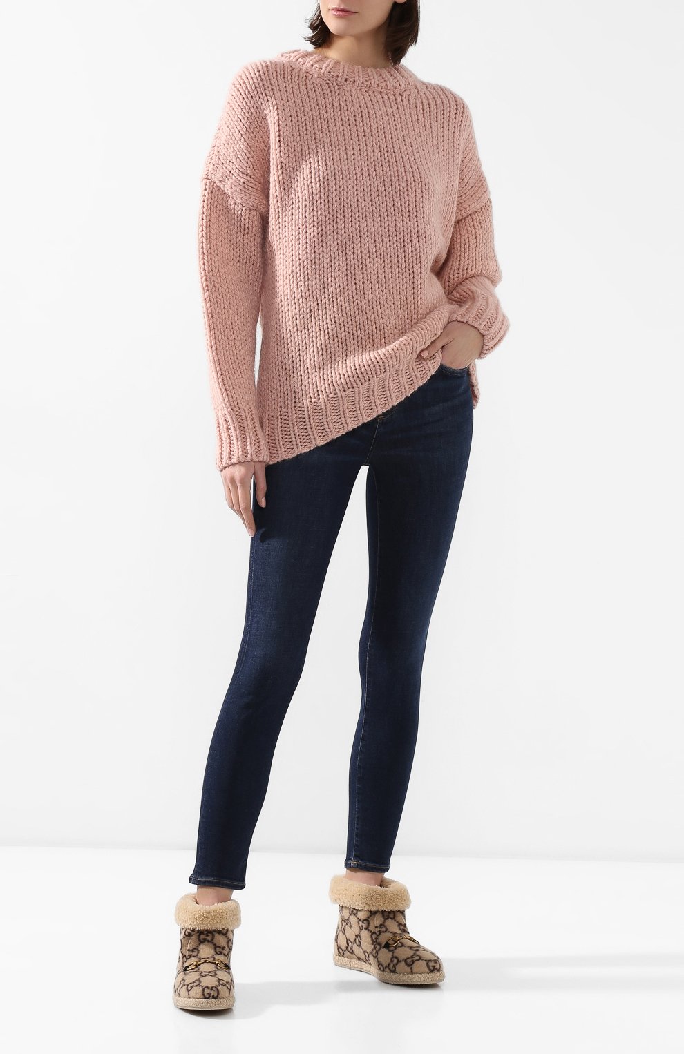 Текстильные ботинки GUCCI, арт. 599017/G38M0, фото 2