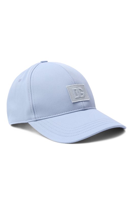 Хлопковая бейсболка Dolce & Gabbana GH590Z/GK257 Голубой GH590Z/GK257