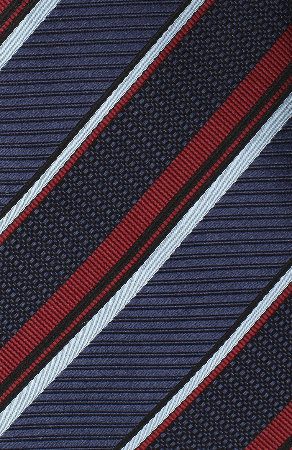 Шелковый галстук ZEGNA темно-синего цвета по цене 31550 руб., арт. Z8D11/18B, фото 3 Шелковый галстук ZEGNA, арт. Z8D11/18B, фото 3