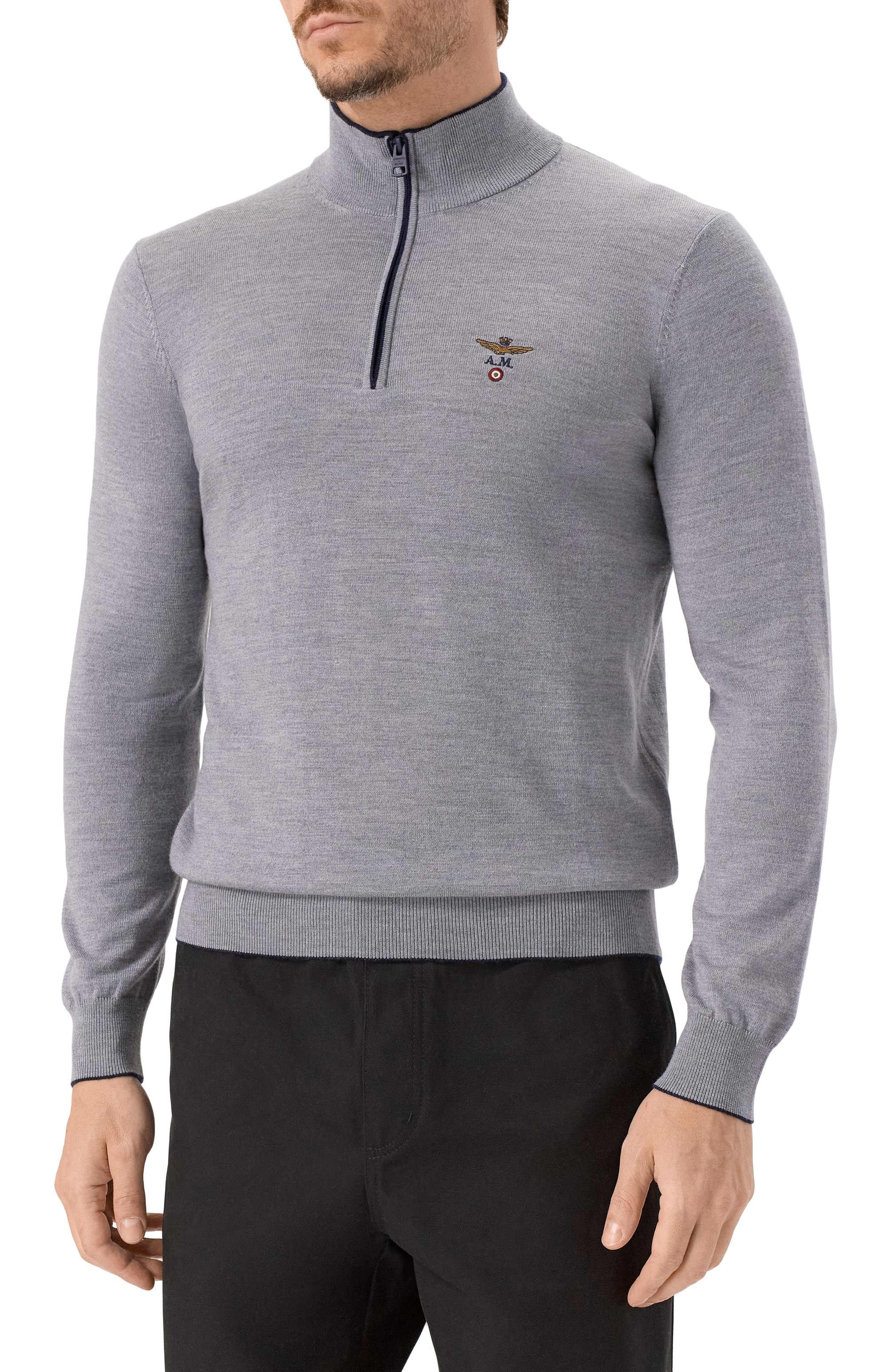 Шерстяной джемпер AERONAUTICA MILITARE, арт. MA1570UL00415, фото 3