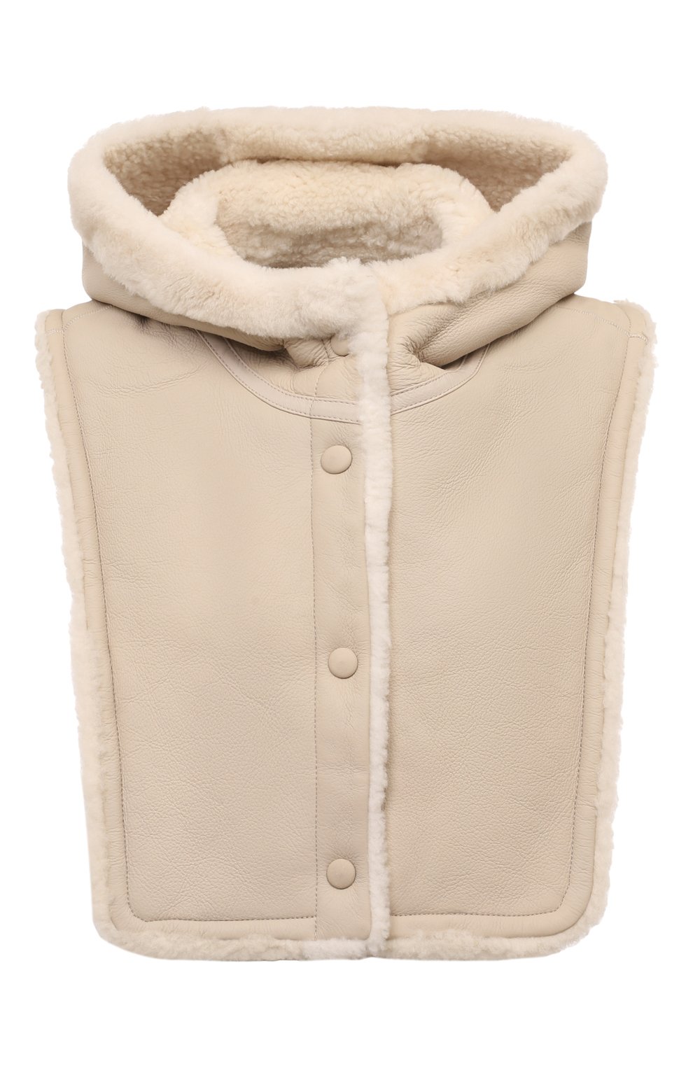 Капюшон из овчины YVES SALOMON, арт. 25WAA624XXMLCI, фото 1