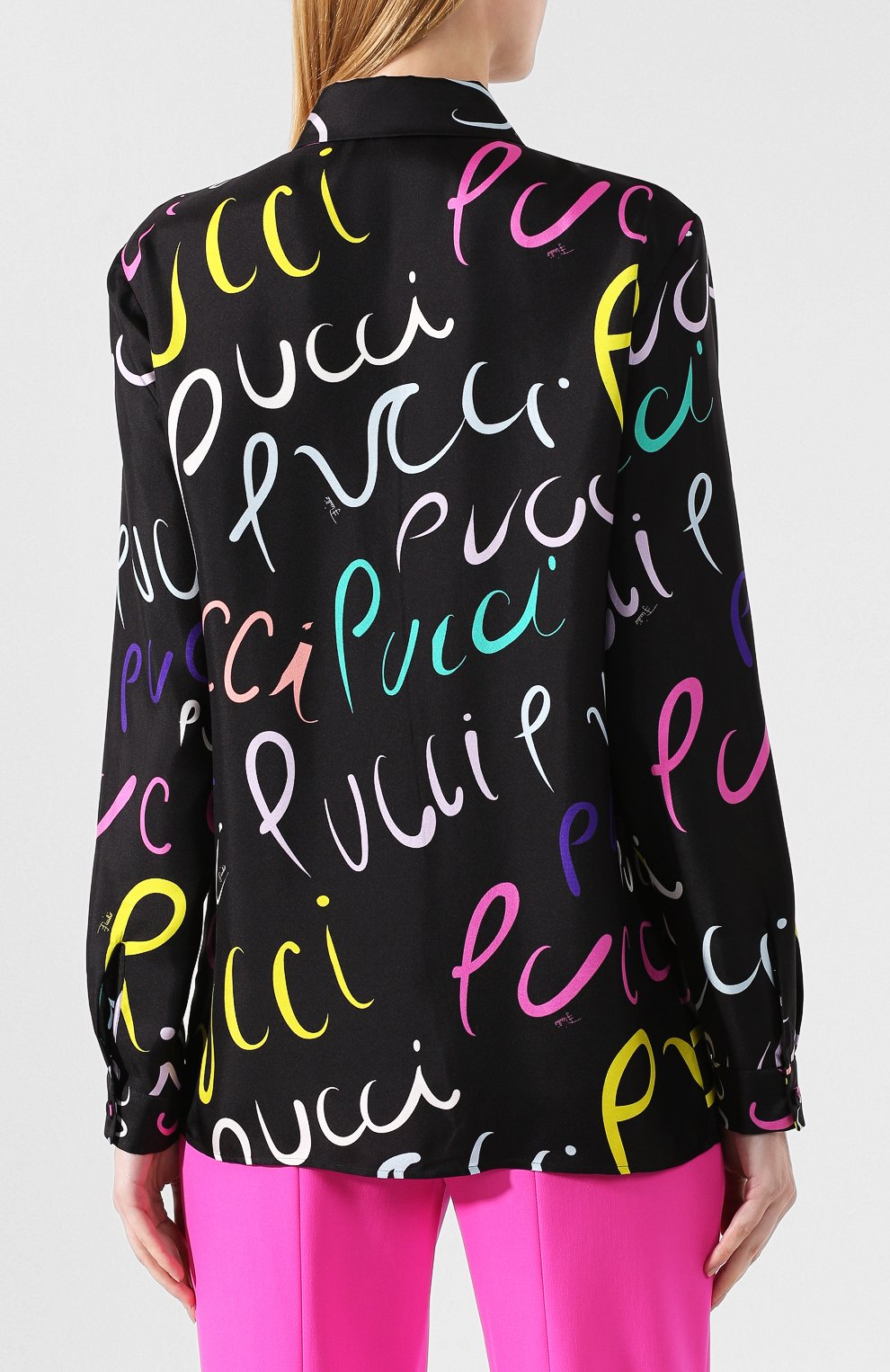 Шелковая рубашка EMILIO PUCCI, арт. 9RRJ30/9R791, фото 4