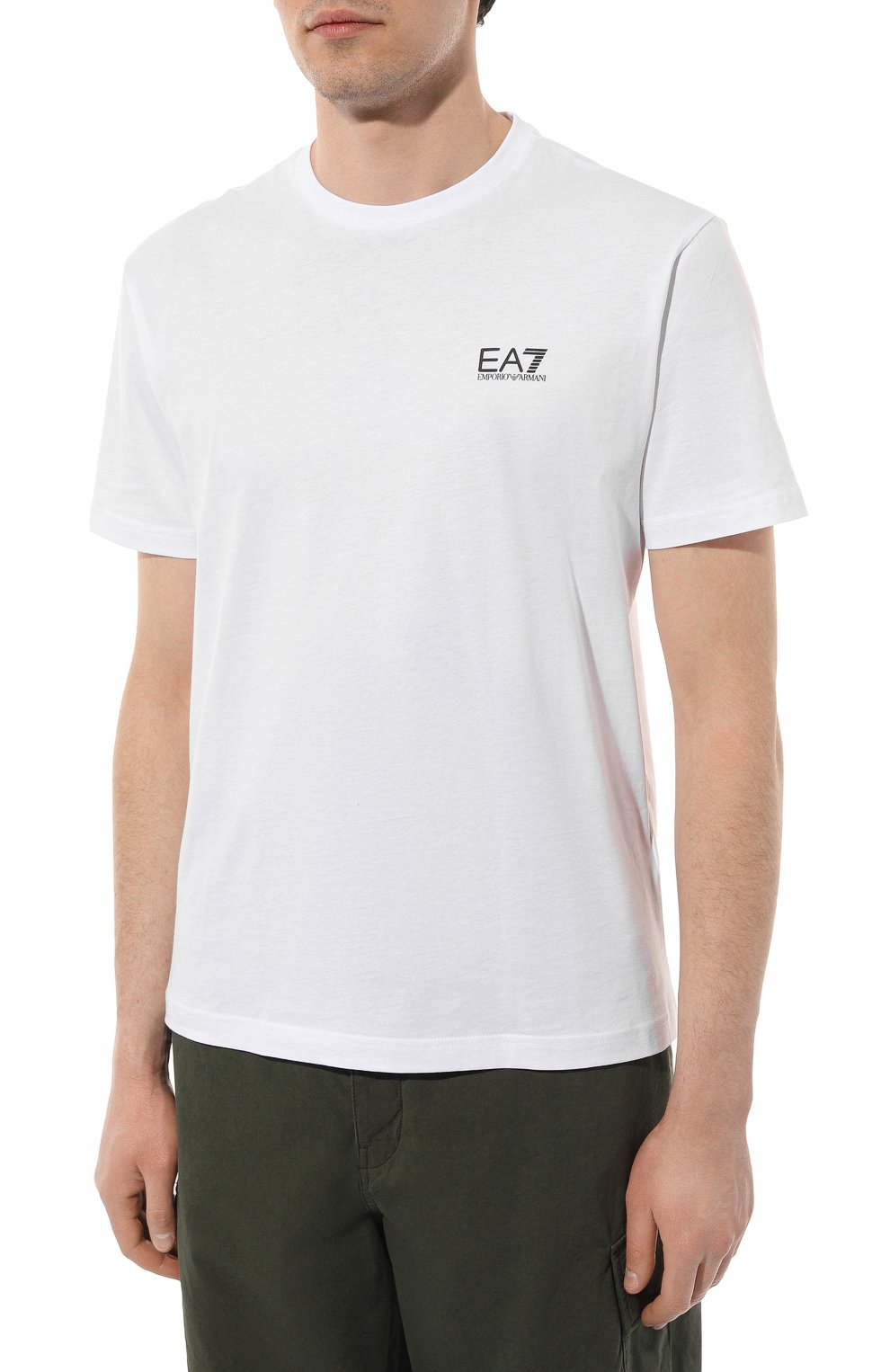 Хлопковая футболка EA7, арт. 8NPT18/PJ02Z, фото 3