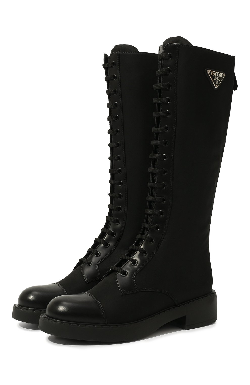 Комбинированные сапоги PRADA, арт. 1W906M-3LLB-F0002-D050, фото 1