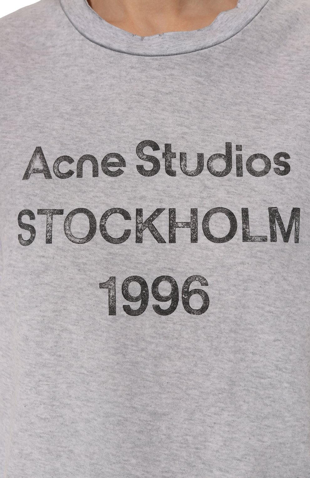 Хлопковая футболка ACNE STUDIOS, арт. FN-UX-TSHI000017, фото 5