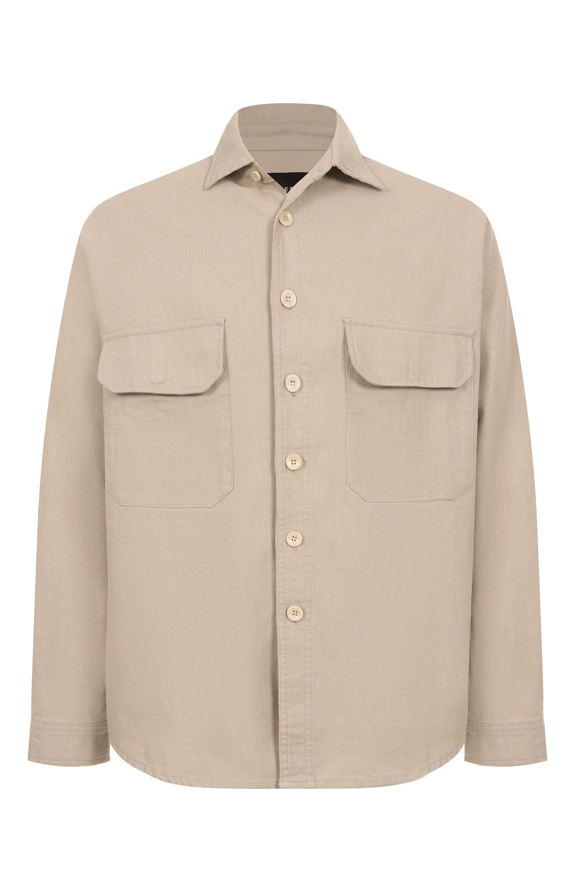 Рубашка изо льна и хлопка WHITE SAND, арт. 25SU20/609, фото 1