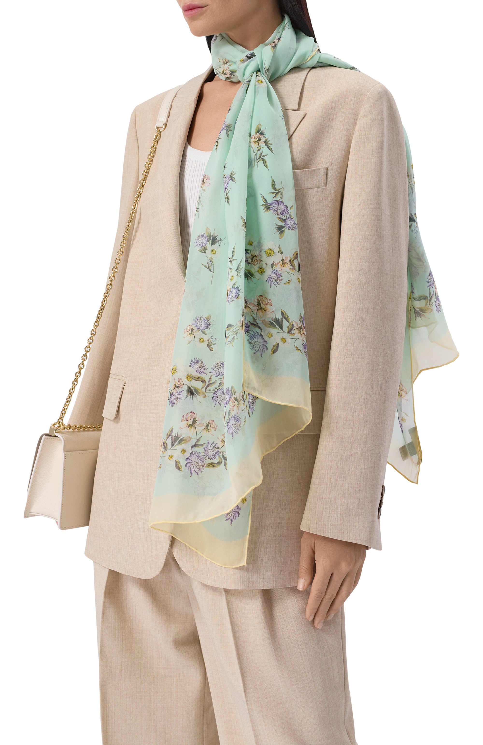 Шелковый шарф ELIE SAAB, арт. SE7018SR692, фото 2