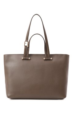 Женская сумка-тоут furla duetto large FURLA хаки цвета, арт. WB01453/BX3169 | Фото 1 (Материал сплава: Проставлено; Размер: large; Драгоценные камни: Проставлено; Материал: Натуральная кожа)