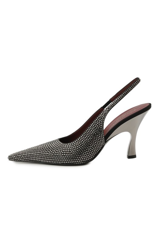 Текстильные туфли Elsa 90 Stella McCartney 810461/E00098 Чёрный  810461/E00098 Фото 4