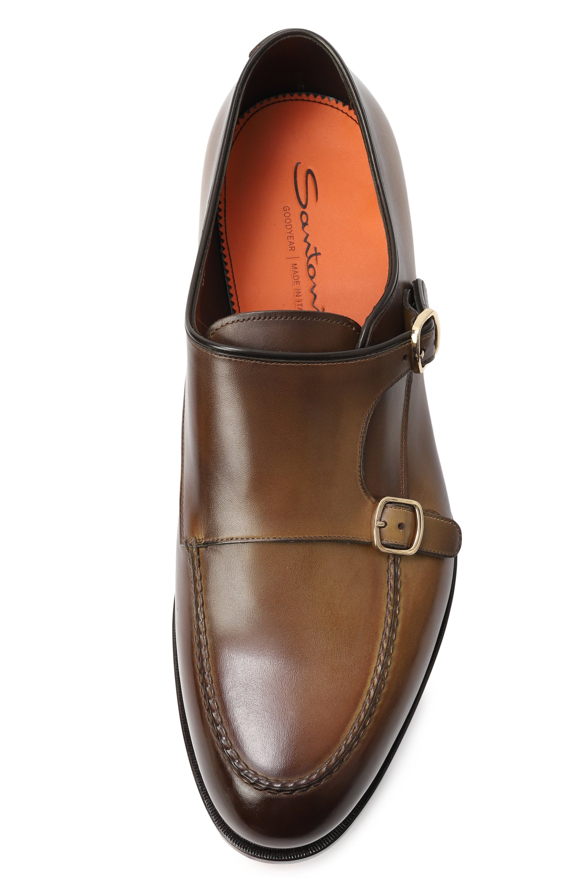 Кожаные монки colin SANTONI, арт. MCCG19016PC7HFUL, фото 6