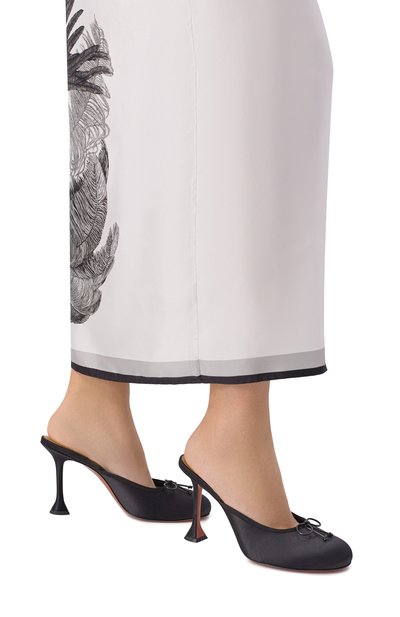 Атласные мюли lila 95 AMINA MUADDI, арт. LILA SLIPPER 95/SATIN, фото 2