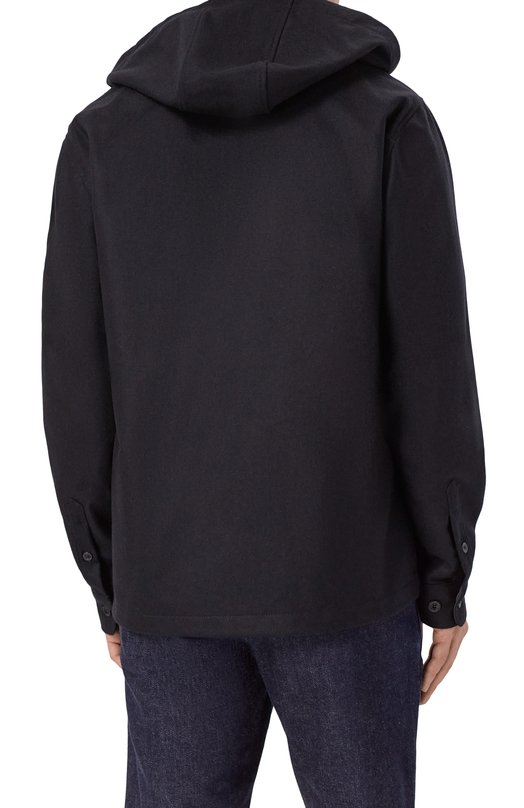 Шерстяная рубашка C.P. Company 19CM0S272A110498A Чёрный  19CM0S272A110498A Фото 4