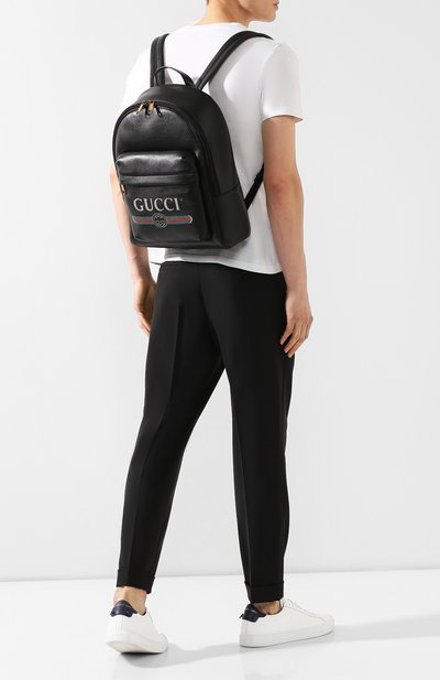 Кожаный рюкзак gucci print GUCCI, арт. 547834/0Y2BT, фото 2