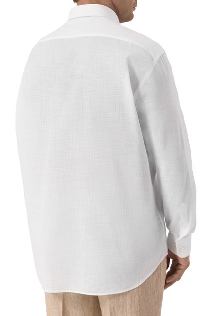 Хлопковая рубашка PAUL&SHARK, арт. 25413230R, фото 4