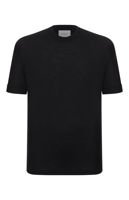 Шерстяная футболка Gran Sasso 60134/68002 Чёрный 60134/68002